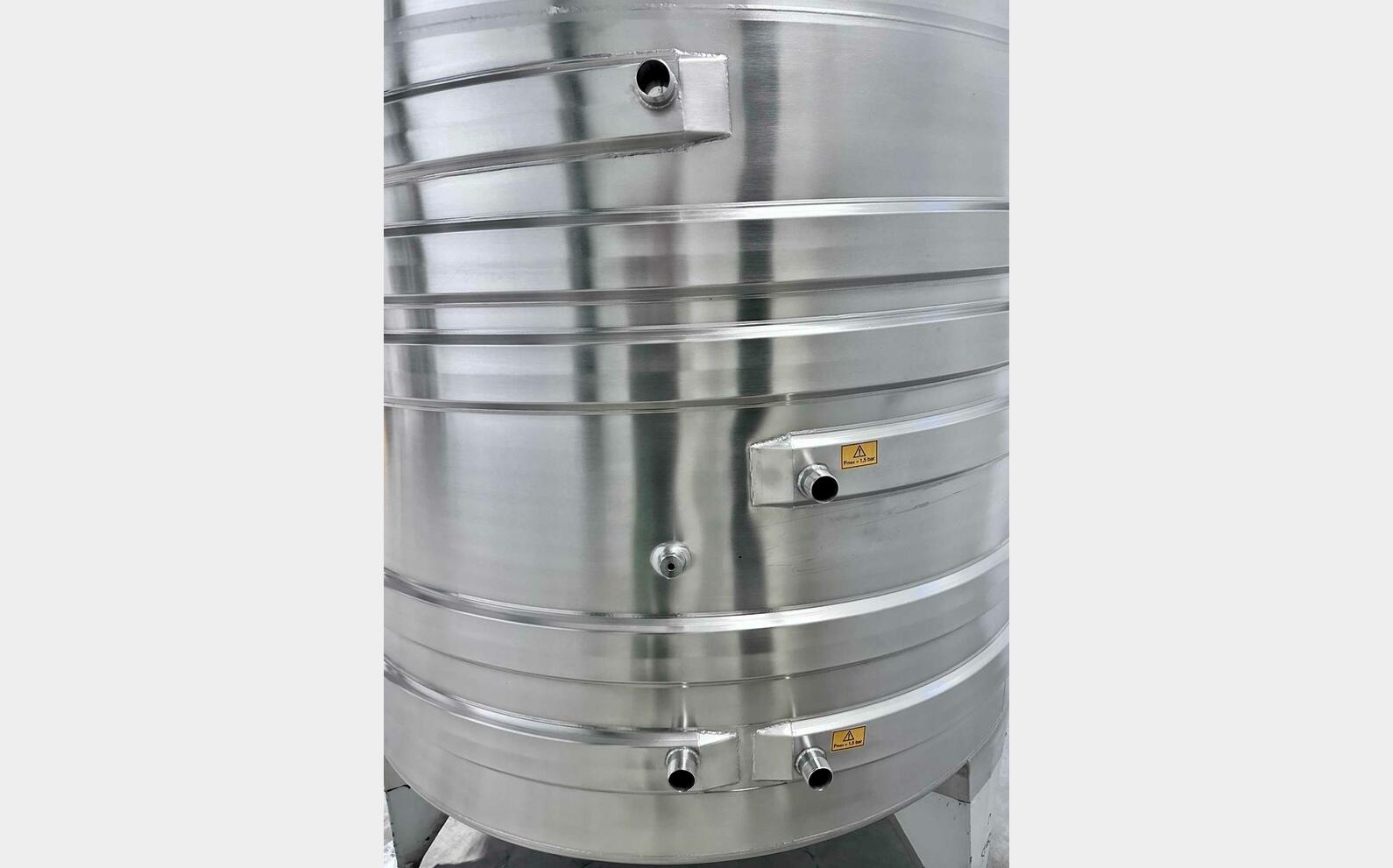 304 ss tank - Serpentine circuit 52 HL (5 205 Litres) ARSILAC