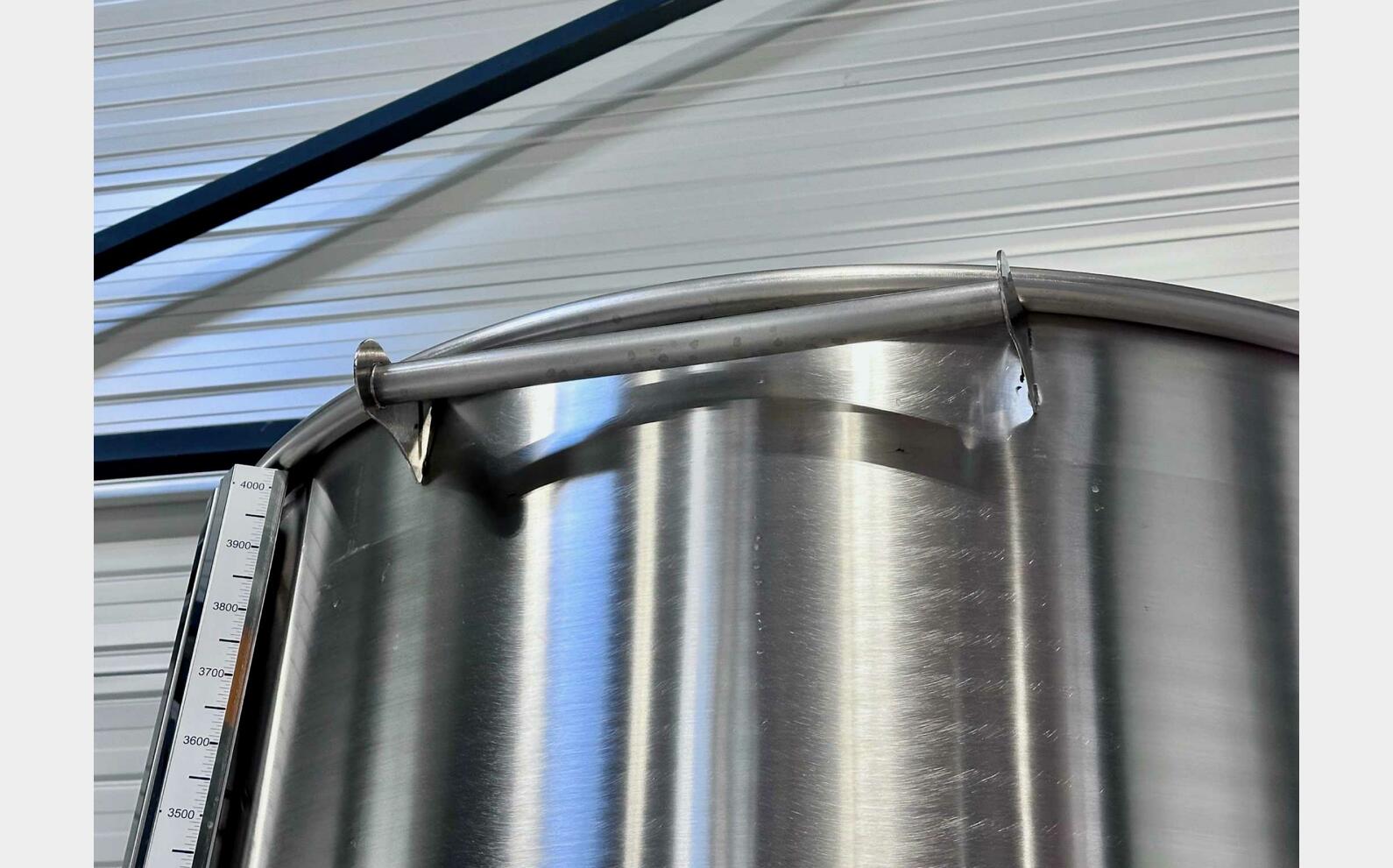 304 ss tank - Coil circuit 39 HL (3 902 litres) ARSILAC