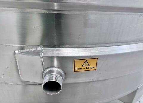 Cuve inox 304 - Circuit serpentin 42 HL (4 200 litres) ARSILAC