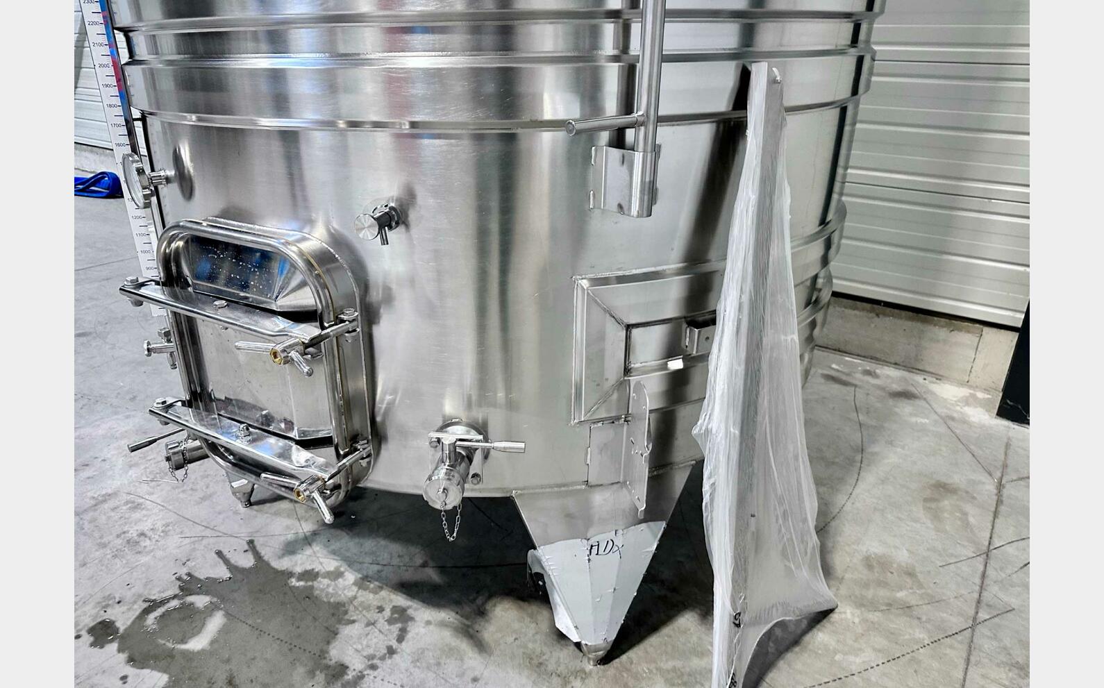 304 ss tank - Coil circuit 61.6 HL (6 164 litres) ARSILAC