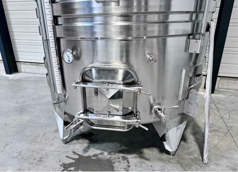 304 ss tank - Coil circuit 61.6 HL (6 164 litres) ARSILAC