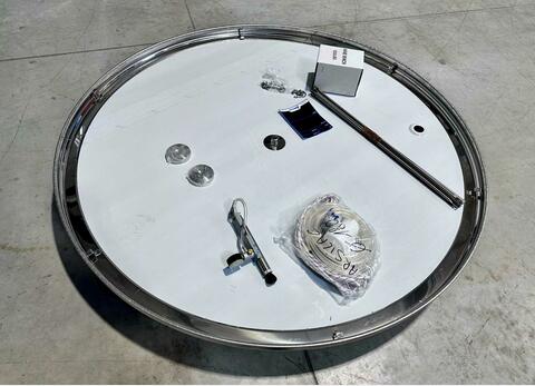 304 ss tank - Coil circuit 61.6 HL (6 164 litres) ARSILAC