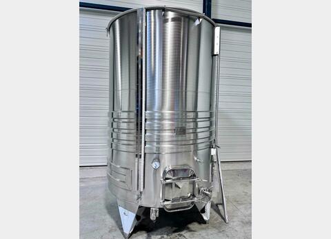 Cuve inox 304 thermor&eacute;gul&eacute;e sur pieds 61.6 HL (6 164 litres) ARSILAC