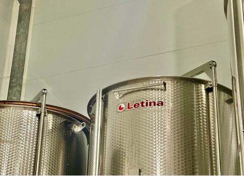 Cuve inox 304 - Chapeau flottant 80 HL (8 000 litres) LETINA