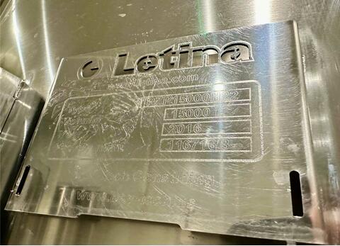 Cuve inox 304 - Chapeau flottant 150 HL (15 000 litres) LETINA
