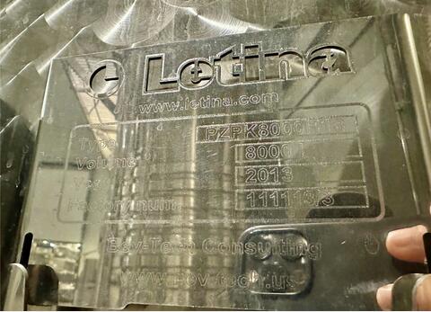 Cuve inox 304 - Chapeau flottant 80 HL (8 000 litres) LETINA