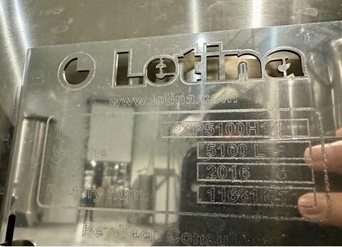 Cuve inox 304 - Chapeau flottant 50 HL (5 000 litres) LETINA