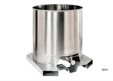 Stainless steel tanks - SBPA From 1.39 HL (139 liters) to 21.35 HL (2135 liters) ARSILAC