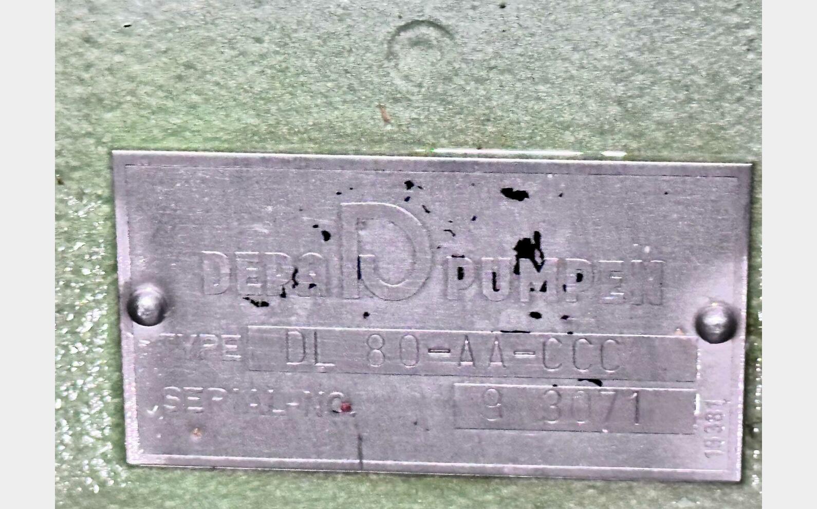Pompe &agrave; membranes DEPA PUMPEN