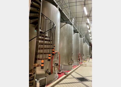 Cuve inox - Sur jupe 347 HL (34 700 litres)