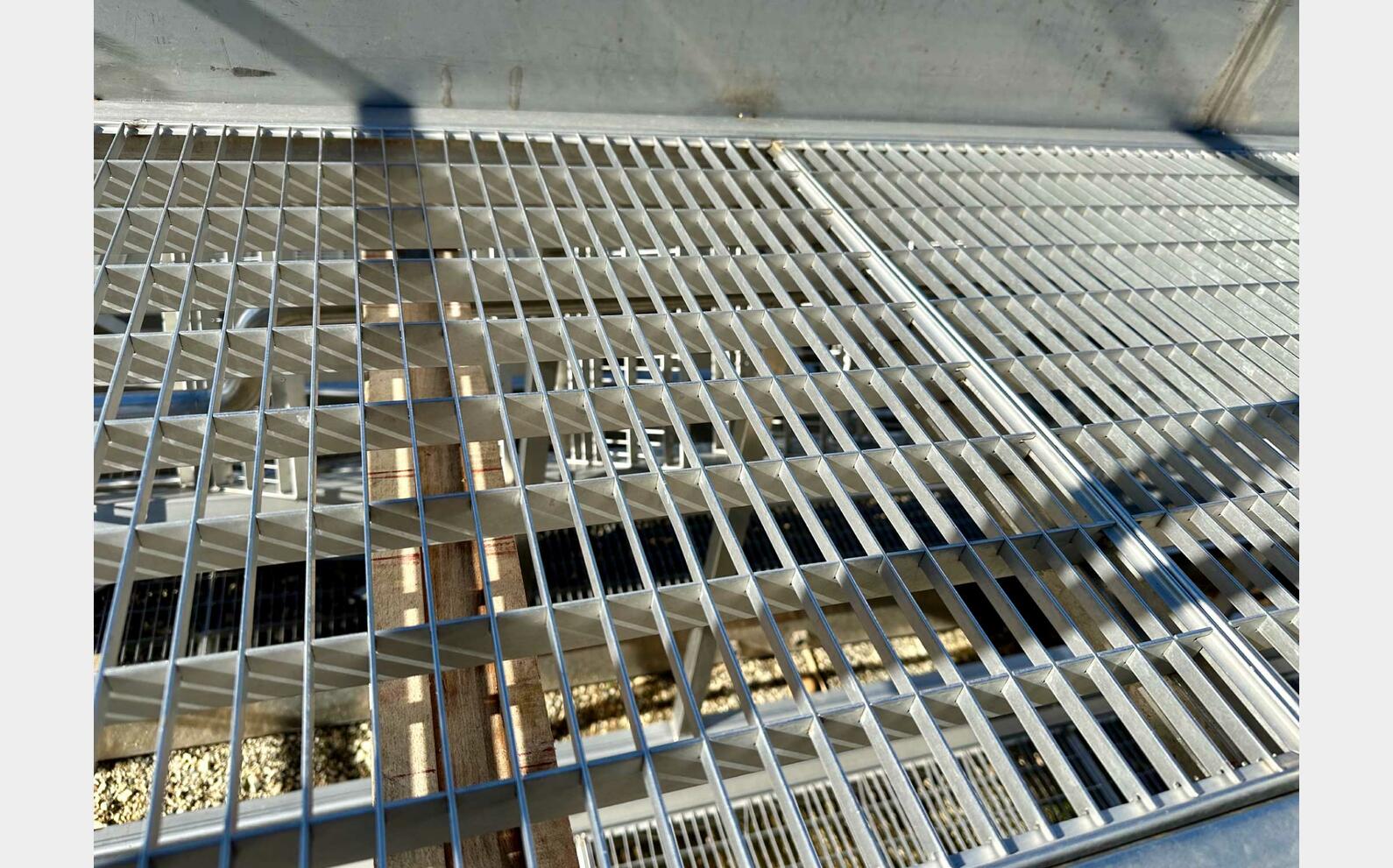Passerelle inox Largeur : 700 mm