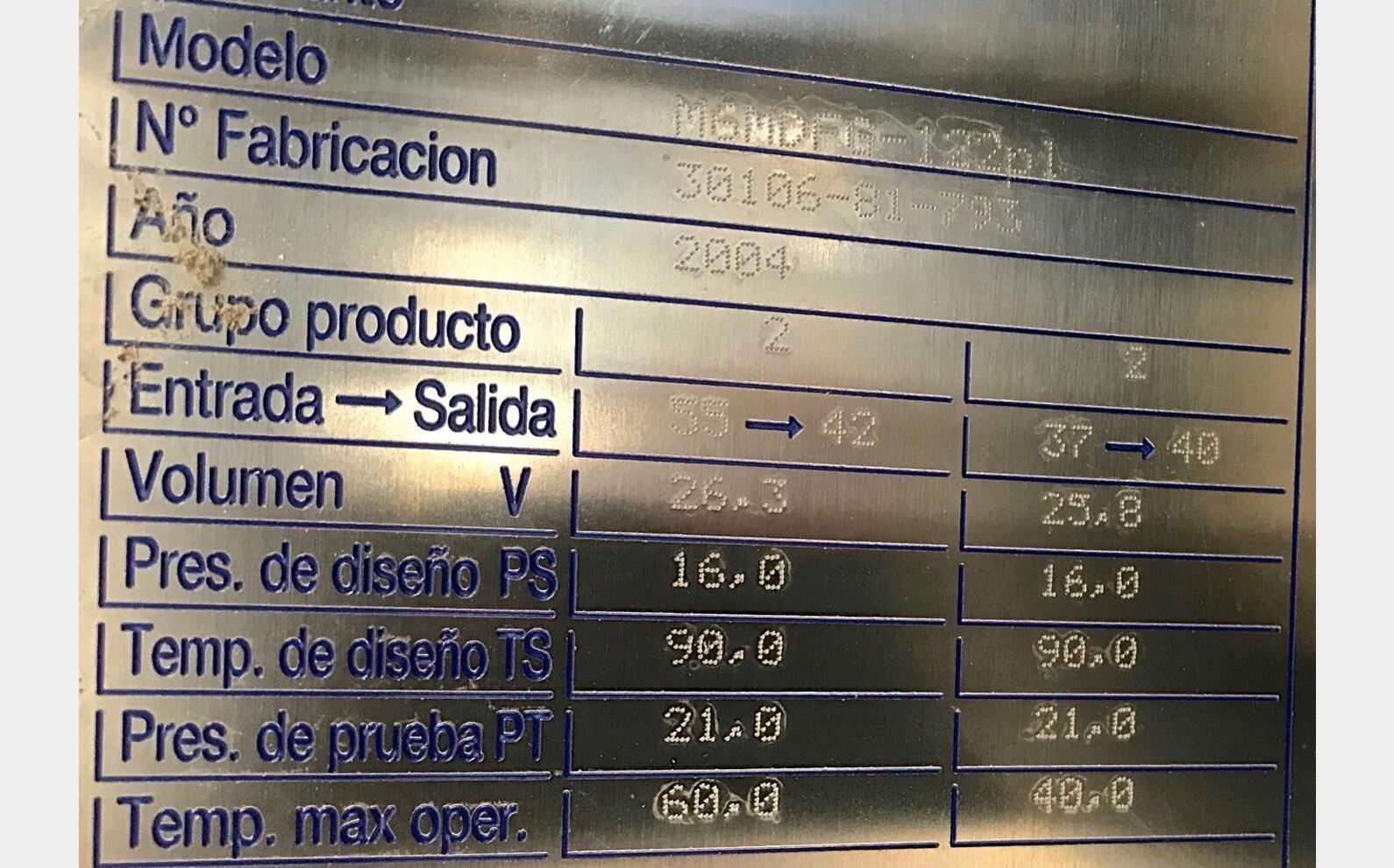 Echangeur &agrave; plaques ALFA LAVAL