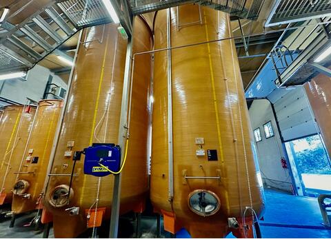 Cuve fibre - Chapeau flottant 250 HL (25 000 litres) VETRORESINA TOSCANA SNC