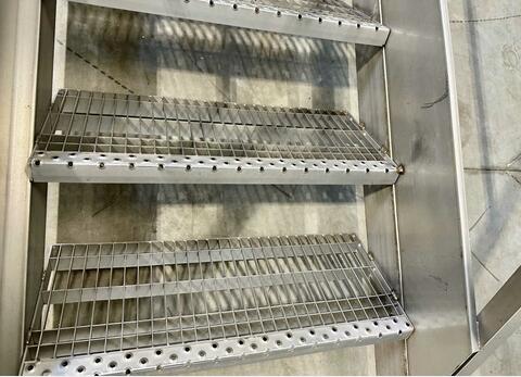 Stainless steel staircase - 11 steps