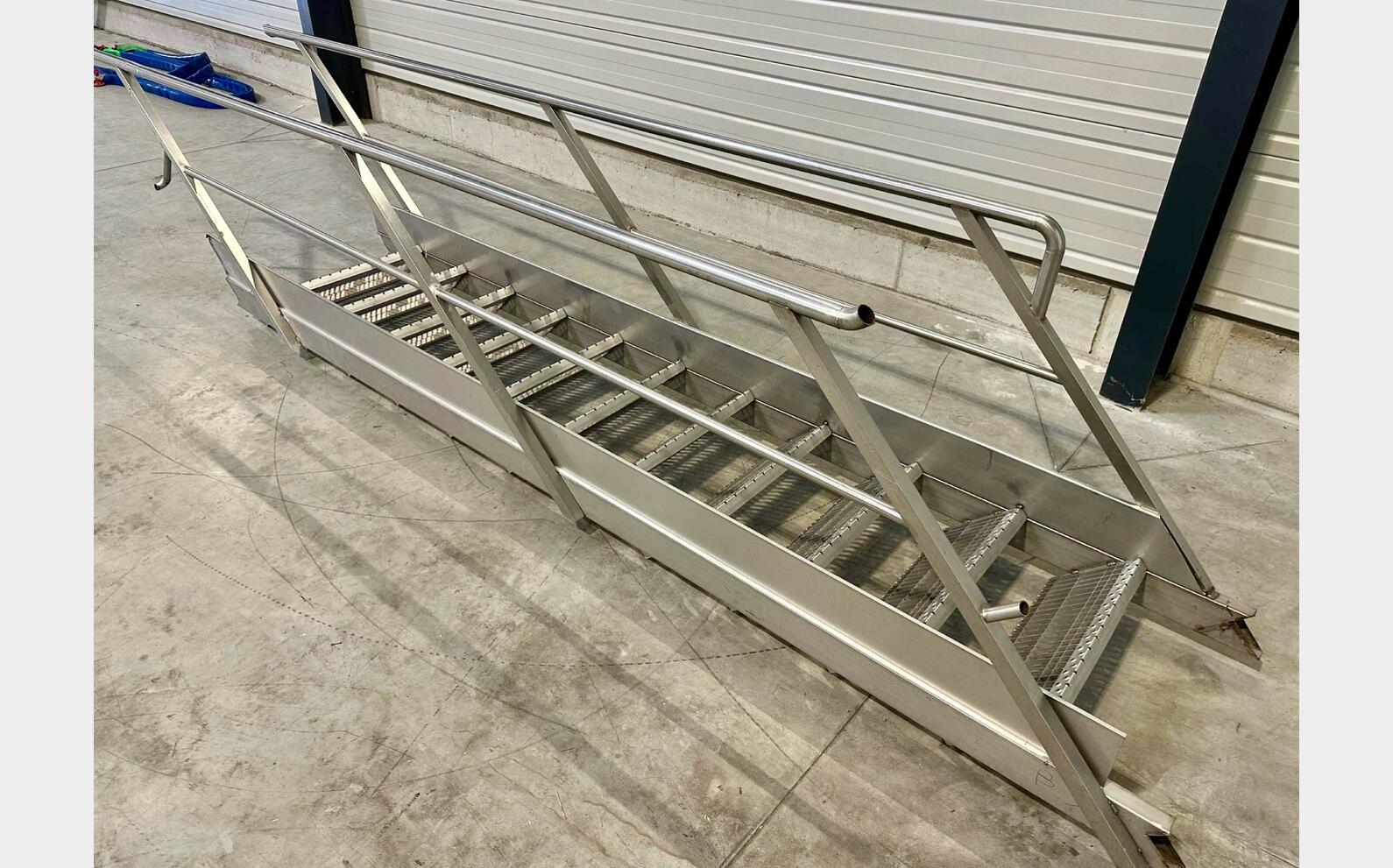 Escalier inox