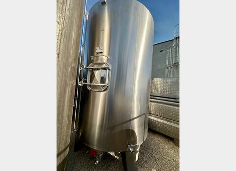 Ss tank - On legs 120 HL (12,000 liters) RURALINOX