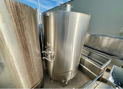 Ss tank - On legs 120 HL (12,000 liters) RURALINOX