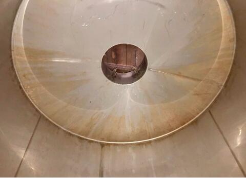Ss tank - On legs 120 HL (12,000 liters) RURALINOX