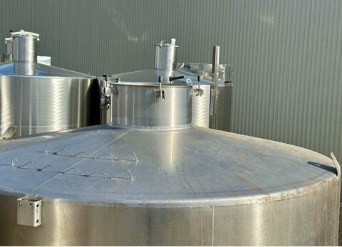 Ss tank - On legs 120 HL (12,000 liters) RURALINOX
