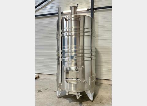 Cuve inox 316L - Circuit serpentin 52.05 HL (5 205 litres) ARSILAC
