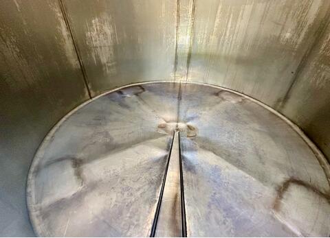 304L stainless steel tank - Conical bottom 204 HL (20,400 litres) LAGOUARDE