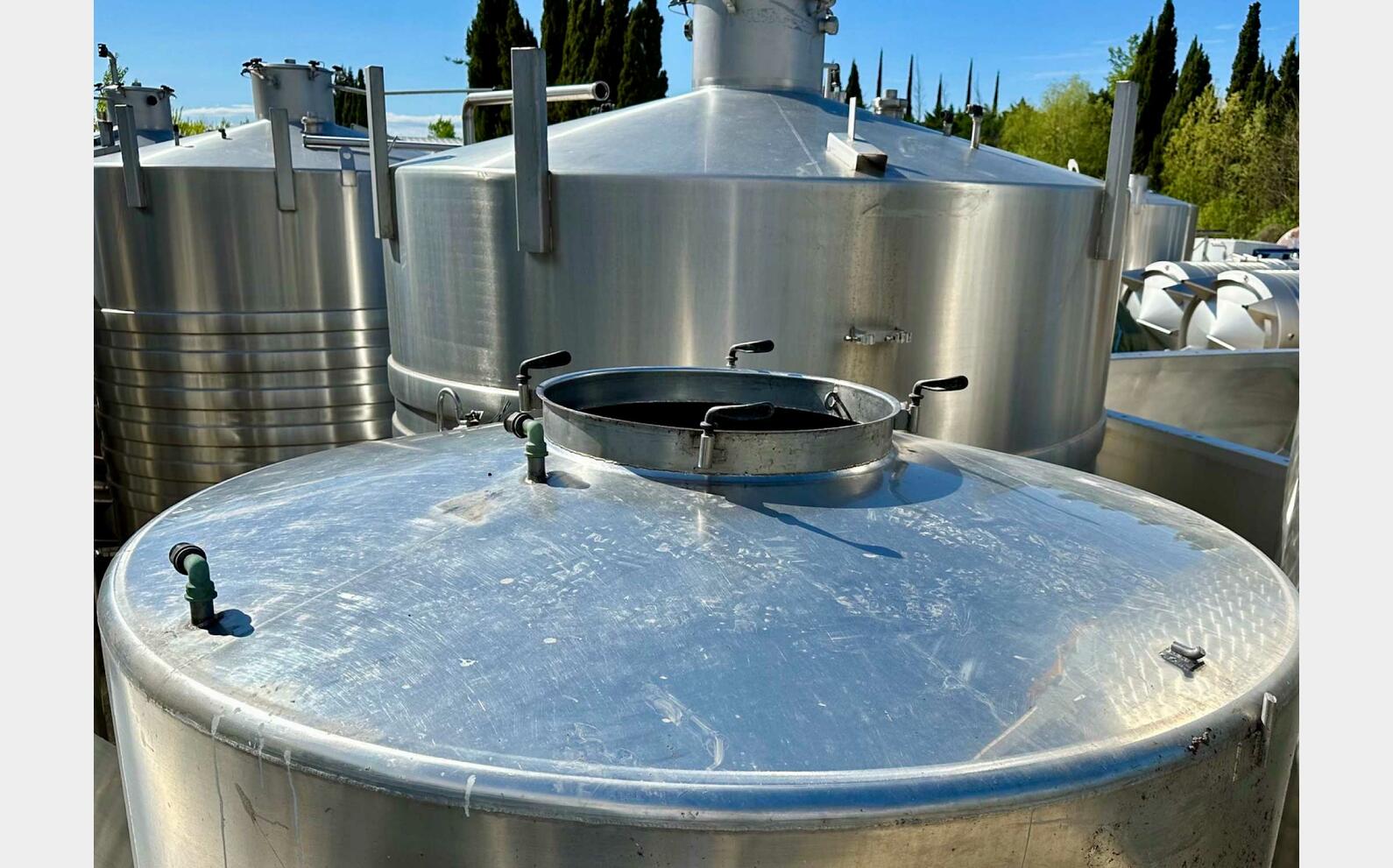 Cuve inox 304L 78 HL (7 800 litres) CARTIER
