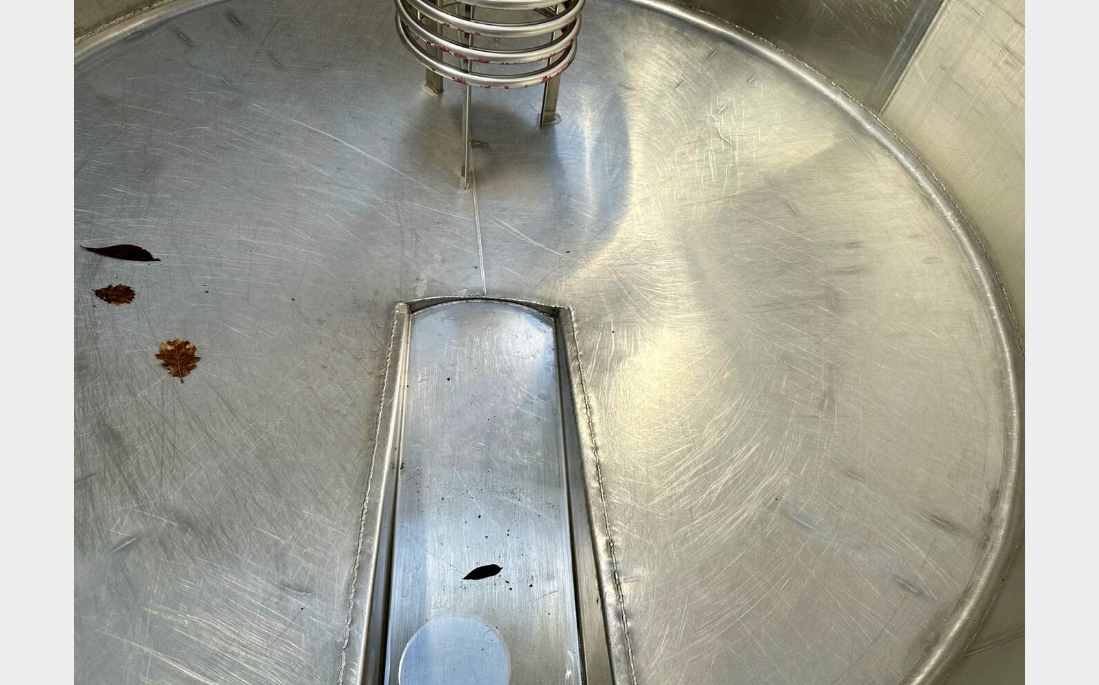 304L stainless steel tank 78 HL (7 800 litres) CARTIER