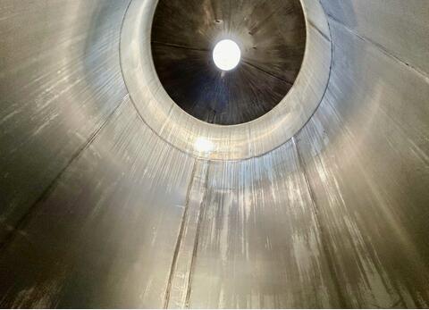 304L stainless steel tank - Conical bottom 204 HL (20,400 litres) LAGOUARDE