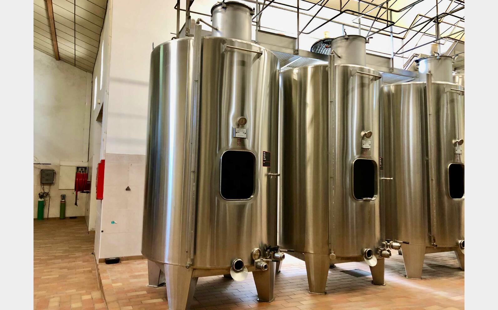 Cuve inox 304 - Ferm&eacute;e 60 HL (6 000 litres) VAUTIER