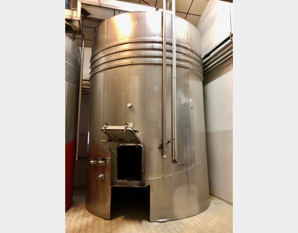 304 ss tank - Temperature-controlled 330 HL (33,000 litres) VAUTIER