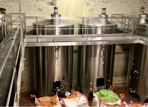 Cuve inox 304 - Ferm&eacute;e 133 HL (13 300 litres) VAUTIER