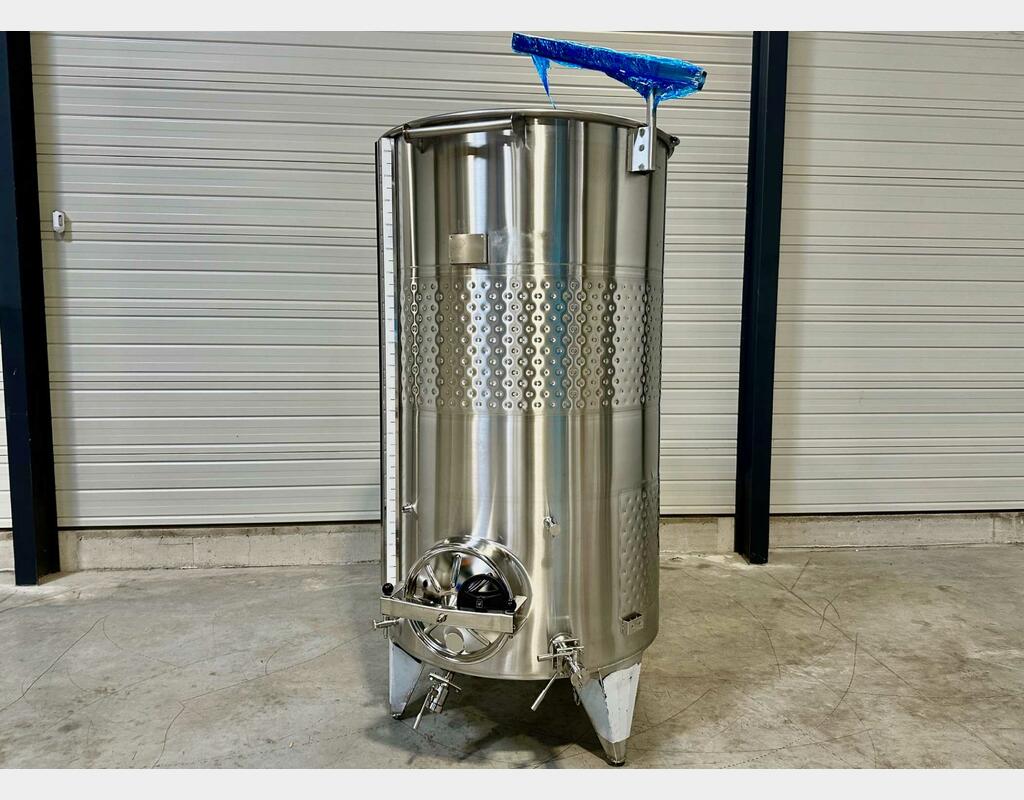Cuve inox 316L - Circuit nid d'abeilles 21.3 HL (2 135 litres) ARSILAC