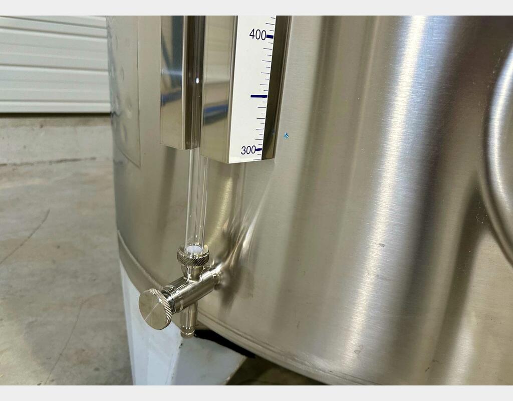 316L stainless steel tank - Honeycomb circuit - Domed bottom - Floating top