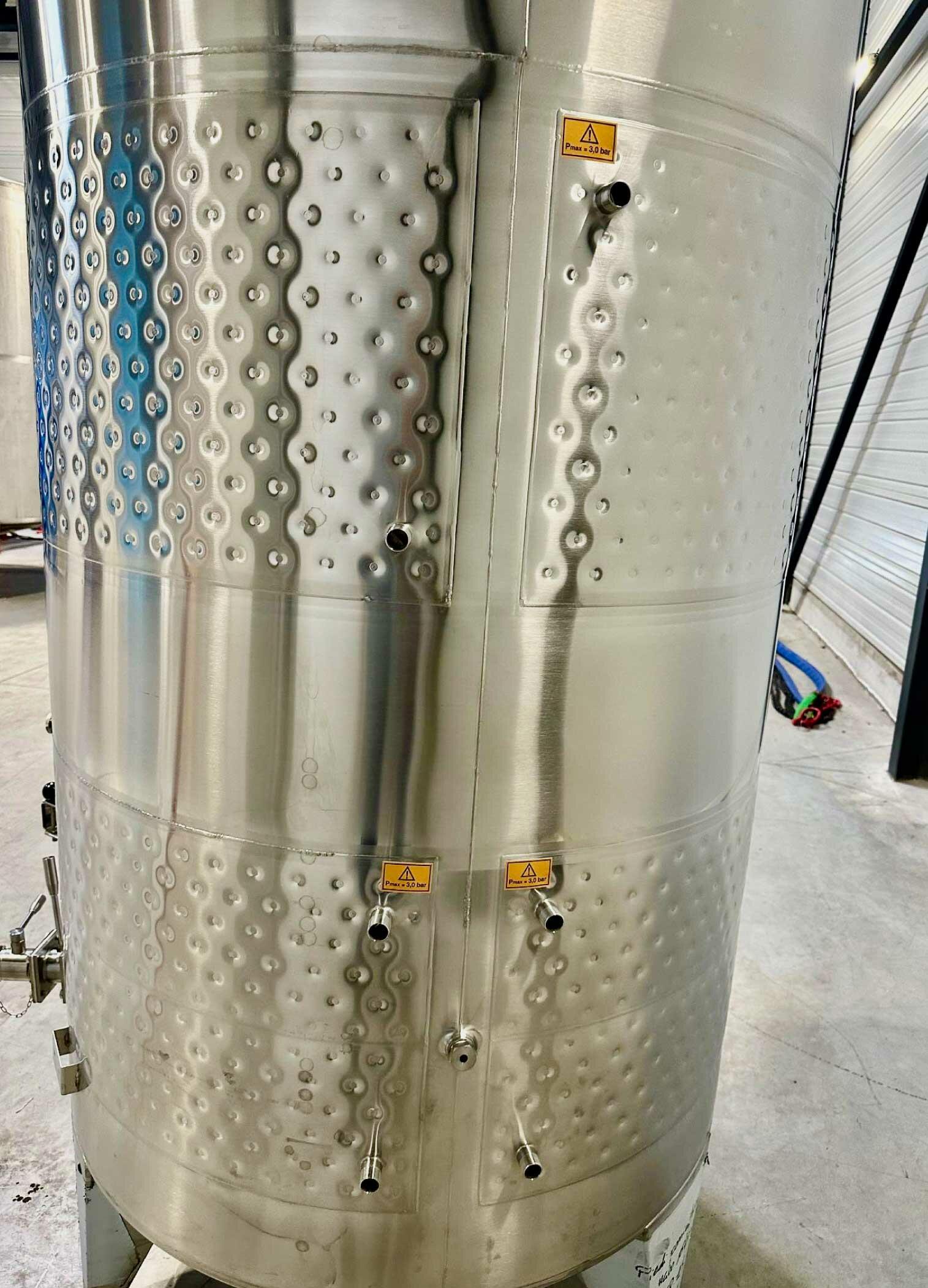 316L stainless steel tank - Honeycomb circuit - Domed bottom - Floating top