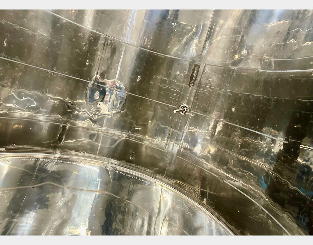 316L stainless steel tank - Honeycomb circuit - Domed bottom - Floating top