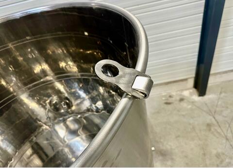 316L stainless steel tank - Honeycomb circuit - Domed bottom - Floating top