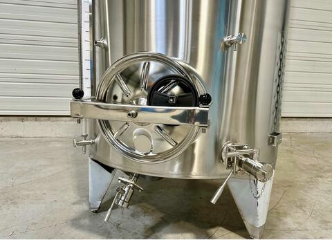 316L stainless steel tank - Honeycomb circuit - Domed bottom - Floating top