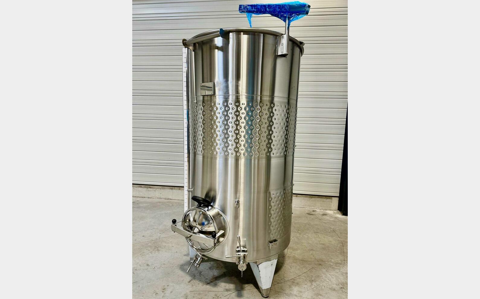Cuve inox 316L - Circuit nid d'abeilles 21.3 HL (2 135 litres) ARSILAC