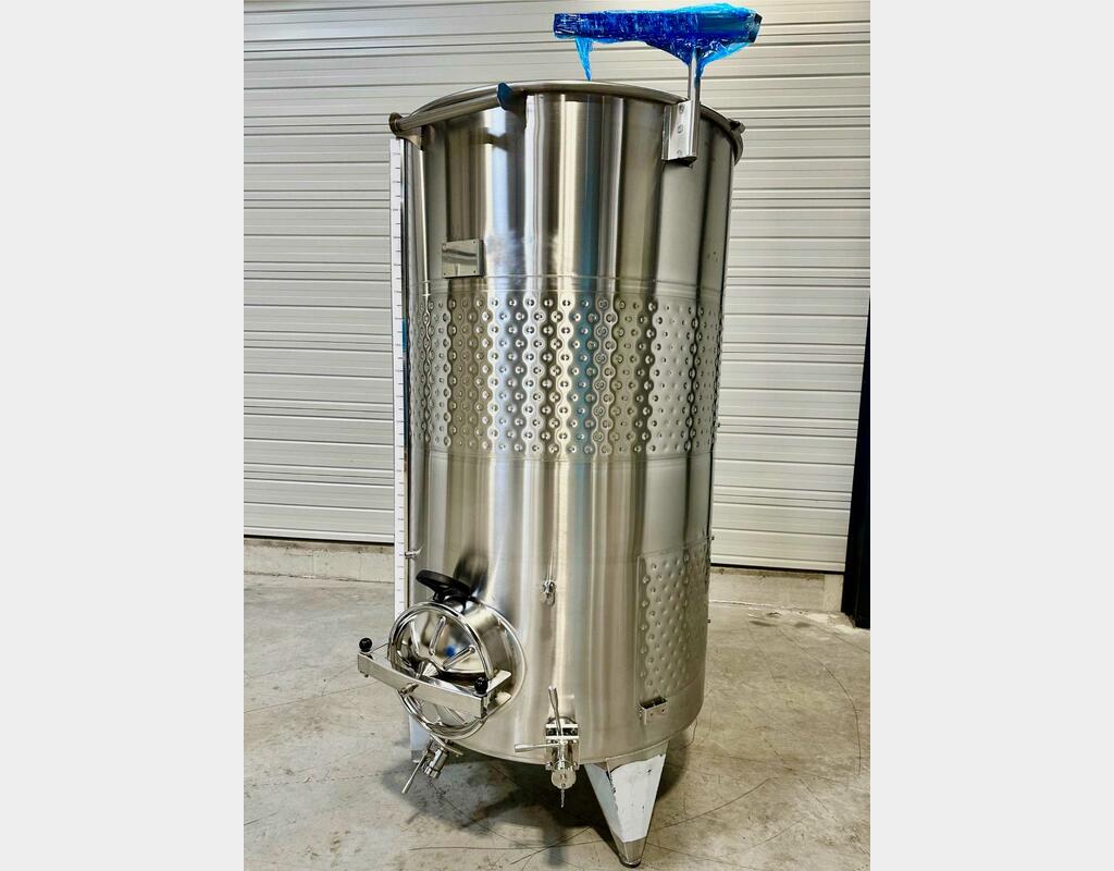 316L stainless steel tank - Honeycomb circuit - Domed bottom - Floating top