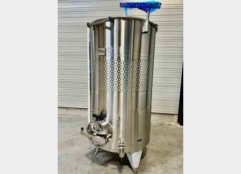 Cuve inox 316L - Circuit nid d'abeilles 21.3 HL (2 135 litres) ARSILAC