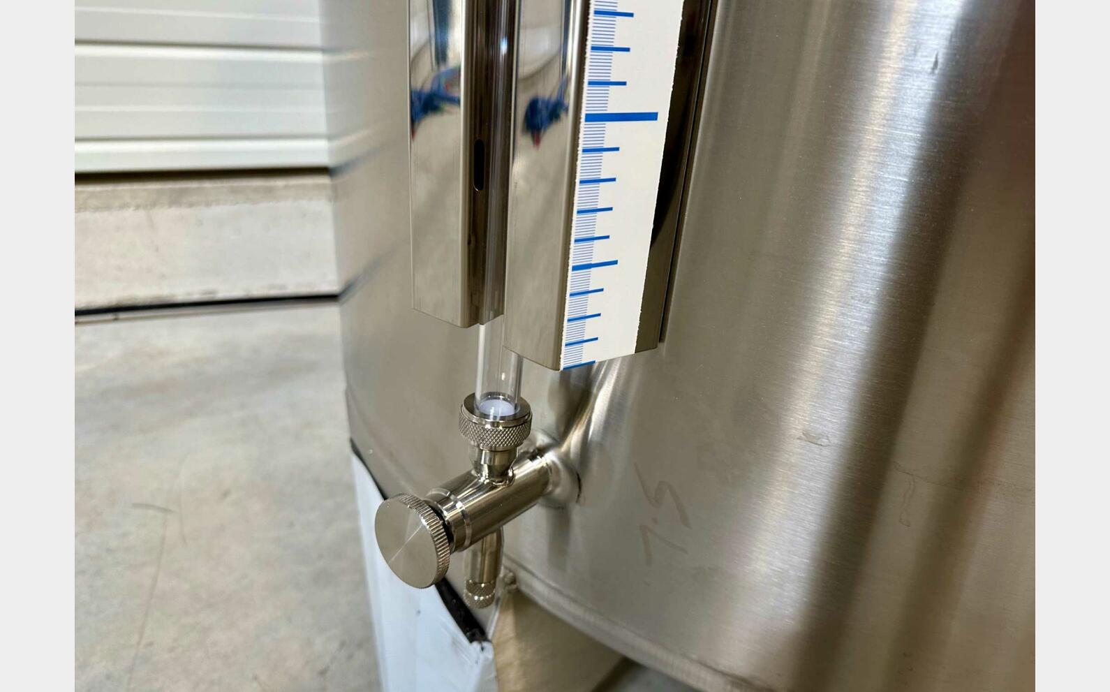 316L ss tank - Honeycomb circuit 9.7 HL (979 litres) ARSILAC