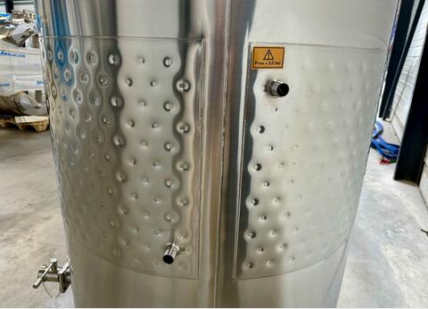 316L stainless steel tank - Honeycomb circuit - Domed bottom - Floating top