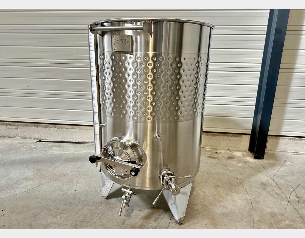 316L stainless steel tank - Honeycomb circuit - Domed bottom - Floating top