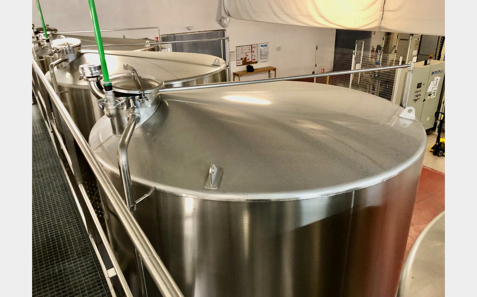 304L ss tank - Temperature-controlled 120 HL (12,000 Litres) ALLIANCE INOX