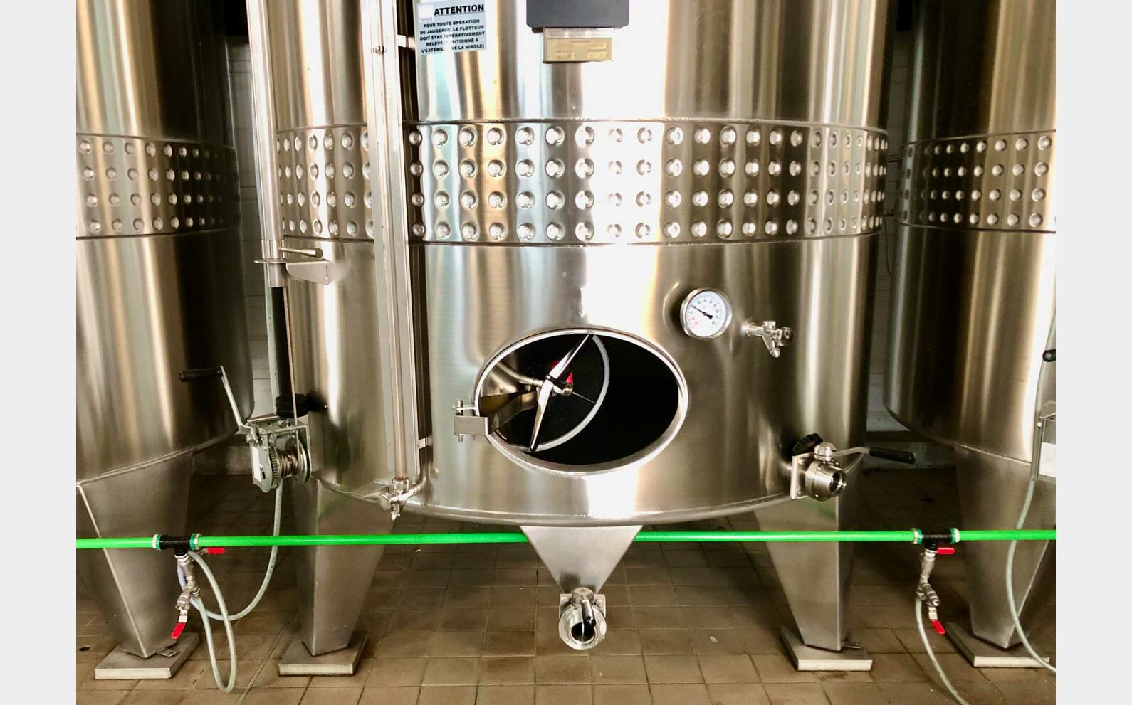 304L ss tank - Temperature-controlled 50 HL (5,000 litres) ALLIANCE INOX