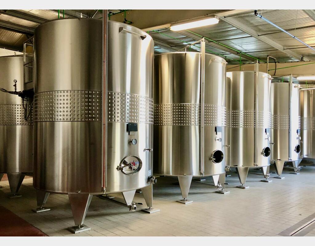 304L ss tank - Temperature-controlled 120 HL (12,000 Litres) ALLIANCE INOX