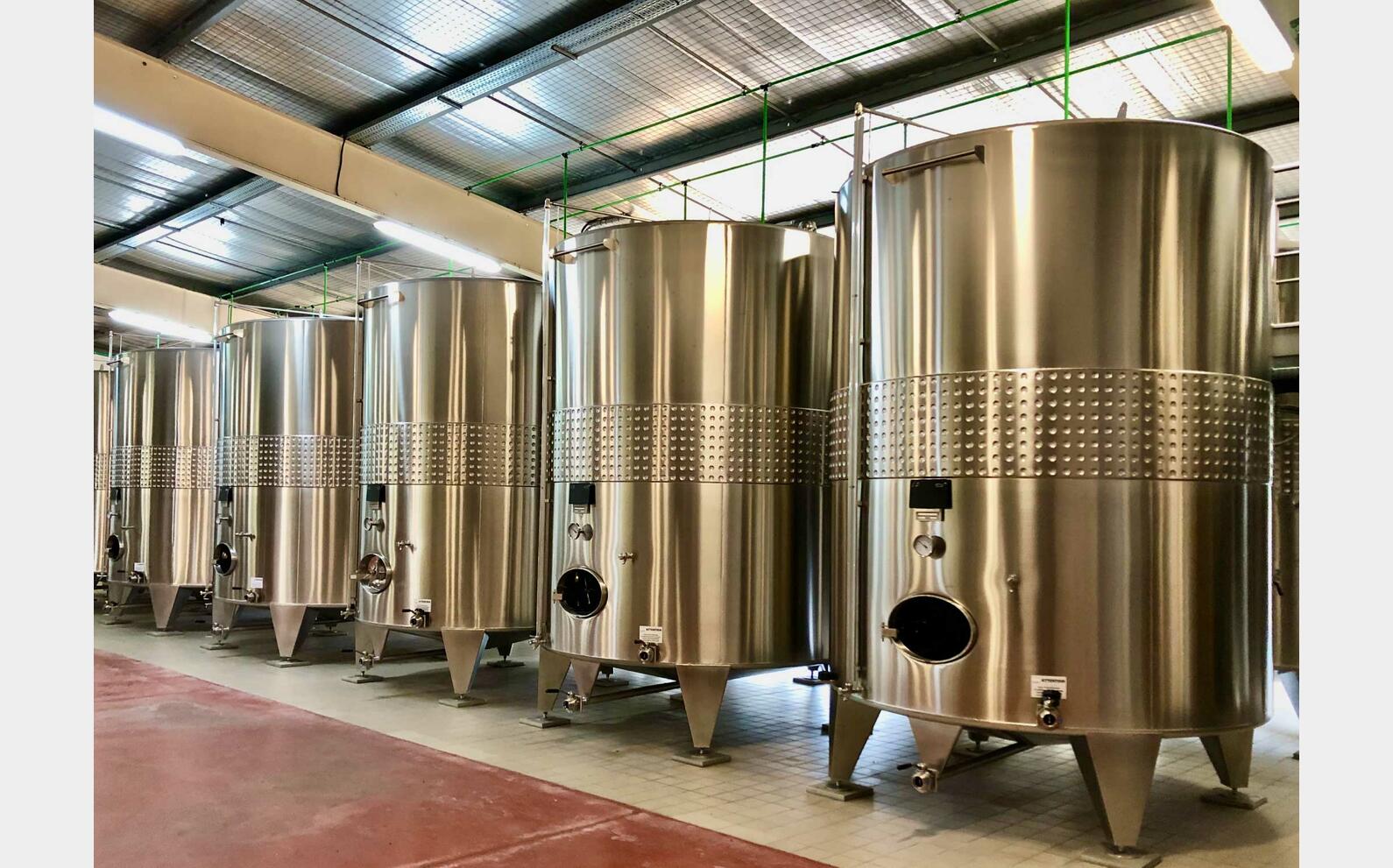 304L ss tank - Temperature-controlled 120 HL (12,000 Litres) ALLIANCE INOX