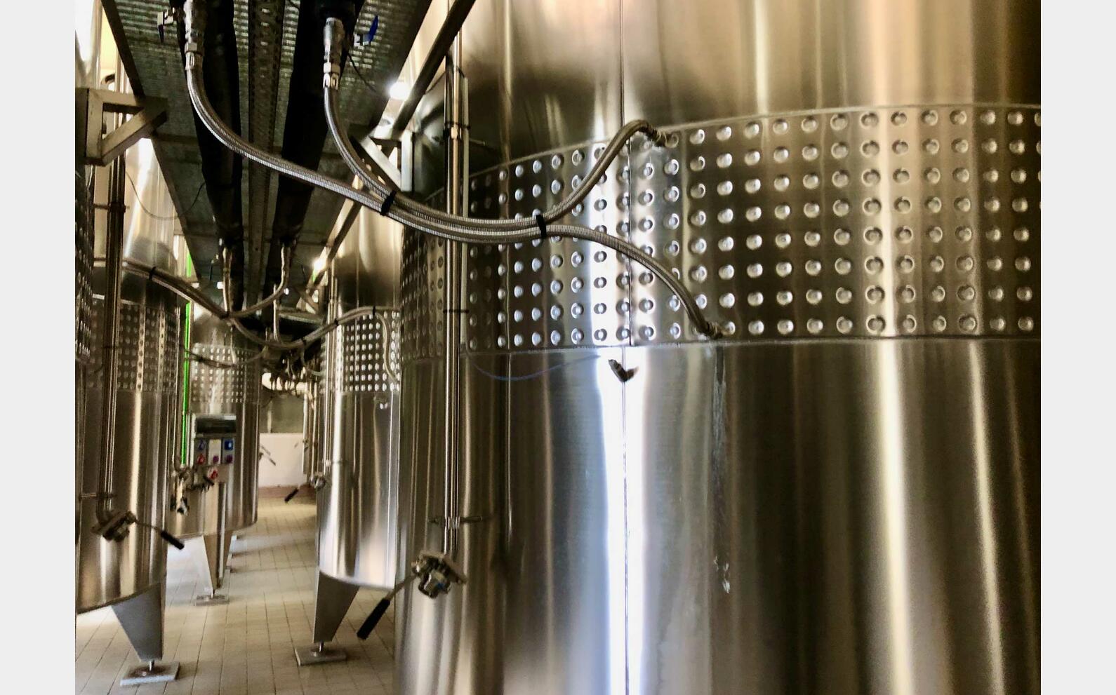 304L ss tank - Temperature-controlled 190 HL (19,000 litres) ALLIANCE INOX