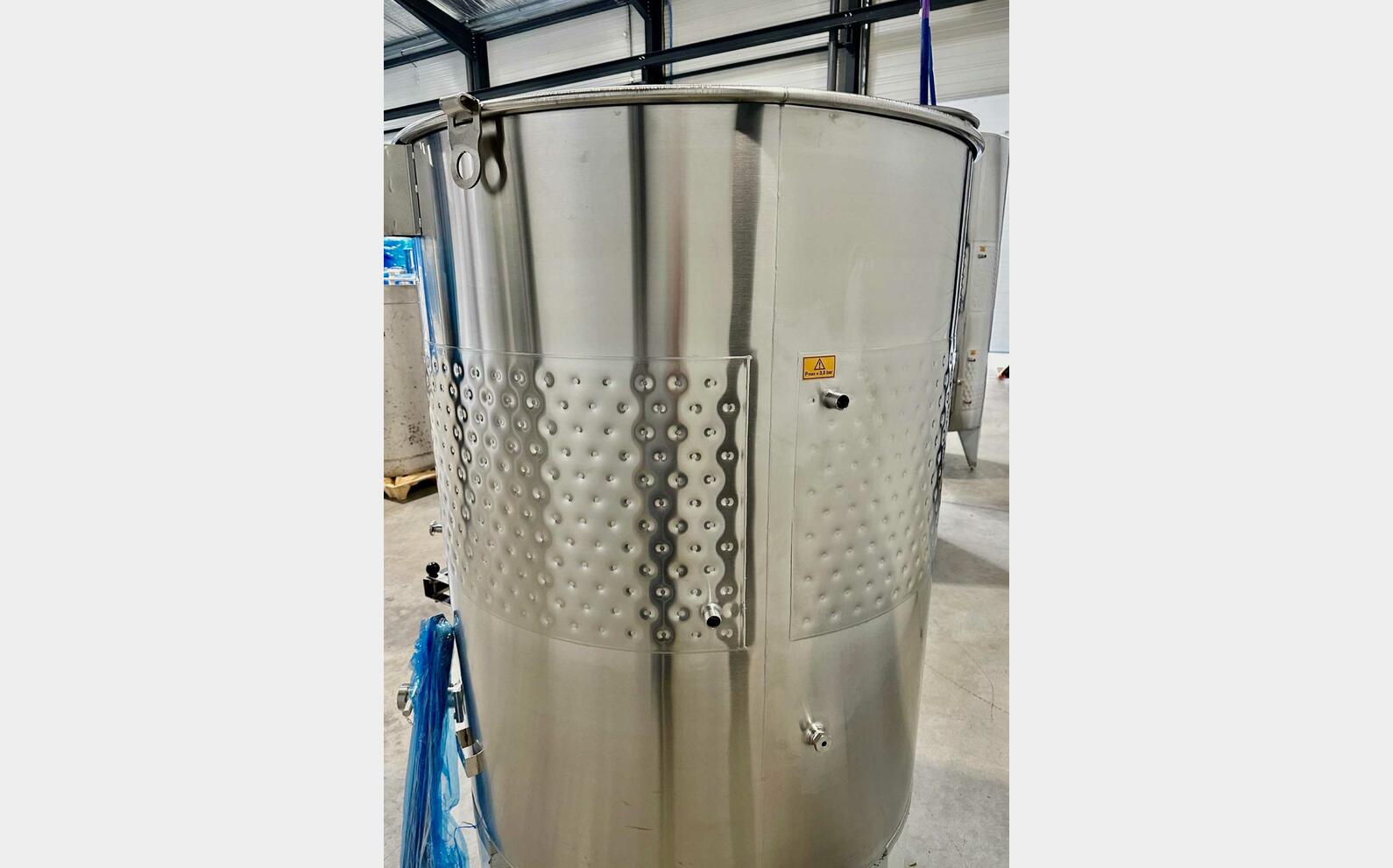 316L ss tank - Honeycomb circuit 16.1 HL (1 615 litres) ARSILAC