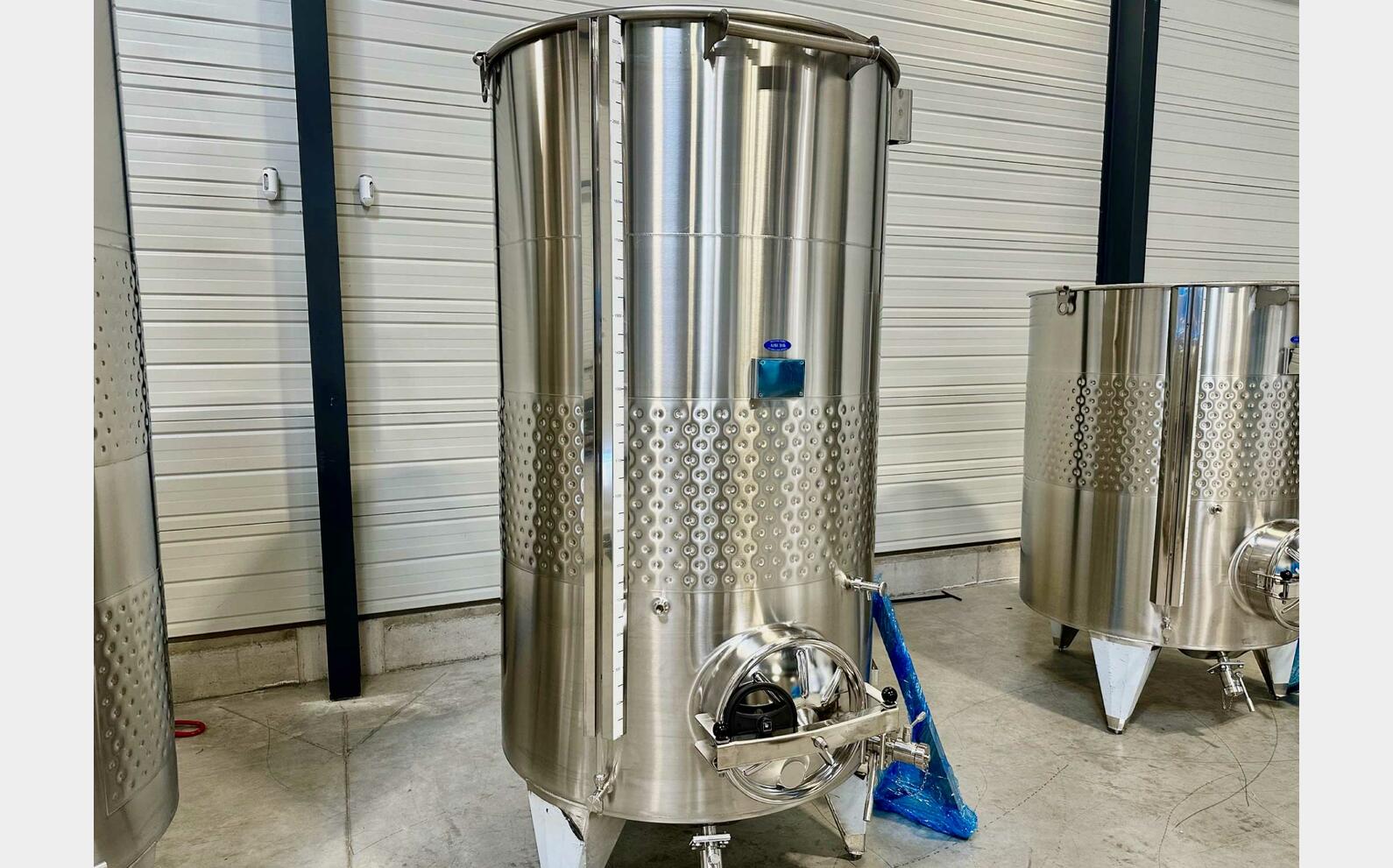 Cuve inox 316L - Circuit nid d'abeilles 21.3 HL (2 135 litres) ARSILAC